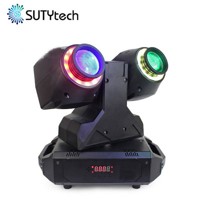 Double head moving head light with LED Strip L24
