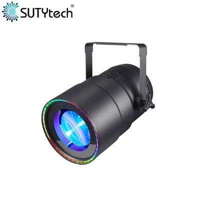 LED 200W Zoom & Wash 2 in 1 with LED ring